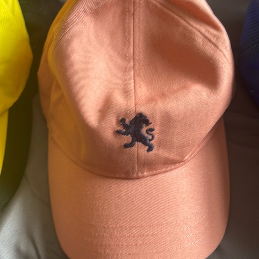 Pink express hat